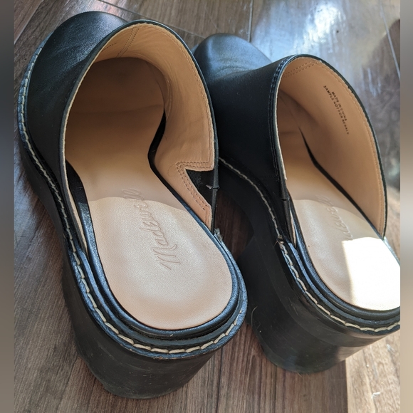 RARE find! Madewell - Chelsea Ridgefield Lug Sole Slip-On Mule | Size 7 | Black - Picture 9 of 14
